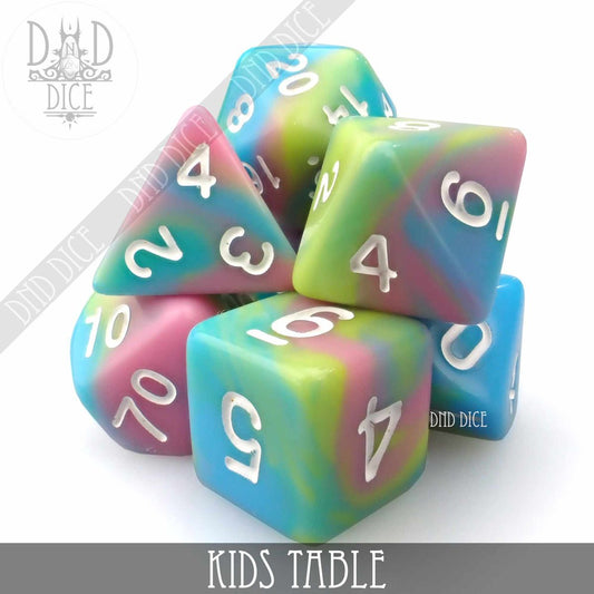 Kids Table 7 Dice