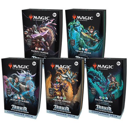 Magic The Gathering -  Tarkir Dragonstorm Commander Deck (Individuals)