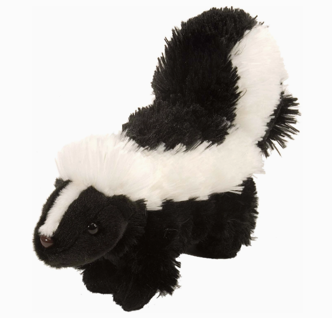 CK-Mini Skunk Stuffed Animal 8"