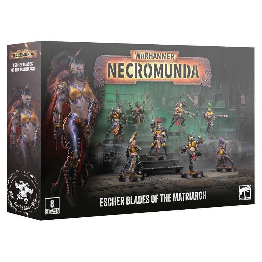 Warhammer 40,000: Necromunda: Escher Blades of Martiarch