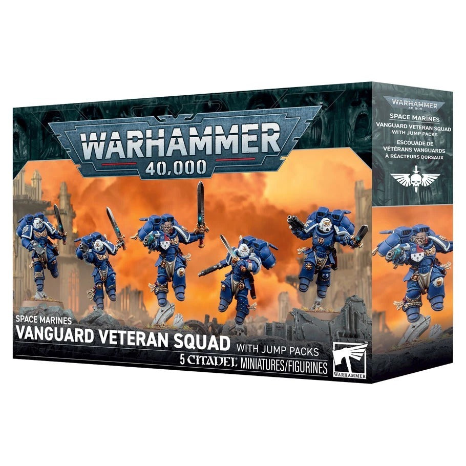 Warhammer 40,000: Space Marines: Vanguard Veteran Squad with Jump Packs