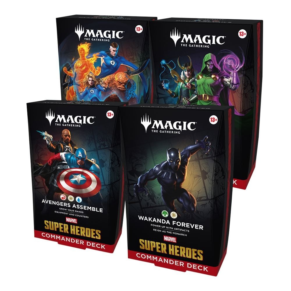Wizards of the Coast Magic: The Gathering - Marvel Super Heroes (Commander Deck)