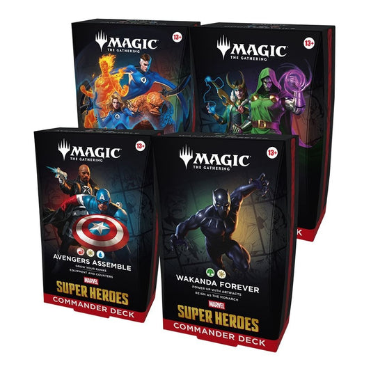 Wizards of the Coast Magic: The Gathering - Marvel Super Heroes (Commander Deck)
