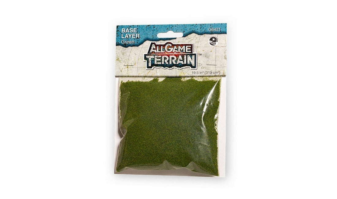 Woodland Scenics All Game Terrain Base Layer Green