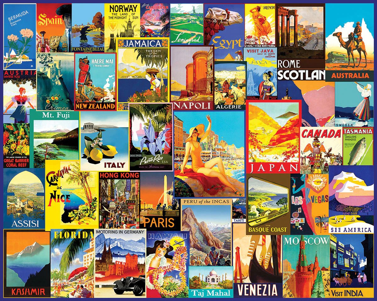 World Tour (1732pz) 1000 Pieces