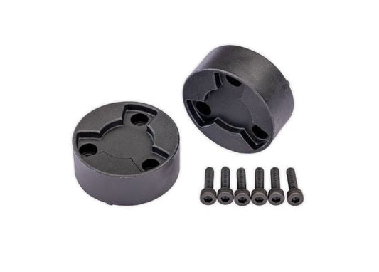 X-Truck Black Center Caps (2)
