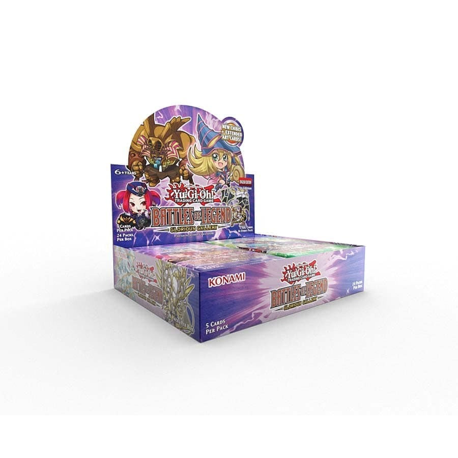 YU-GI-OH CCG: BOOSTER BOX: BATTLES OF LEGEND: GLORIOUS GALLERY (24CT)
