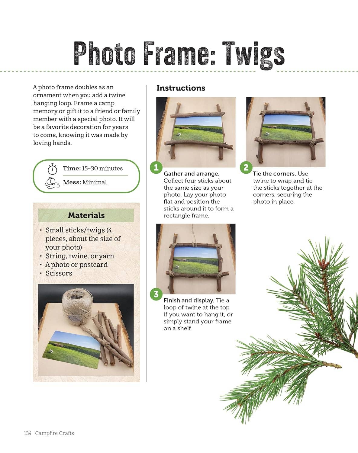 Fox Chapel Publishing - Campfire Crafts - 70+ Screen-Free Outdoor Projects Book
