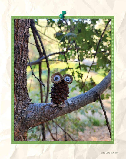 Fox Chapel Publishing - Campfire Crafts - 70+ Screen-Free Outdoor Projects Book