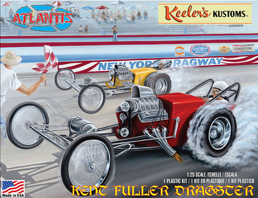 Keelers Kustom's Kent Fuller Dragster 1/25 Plastic Model Kit
