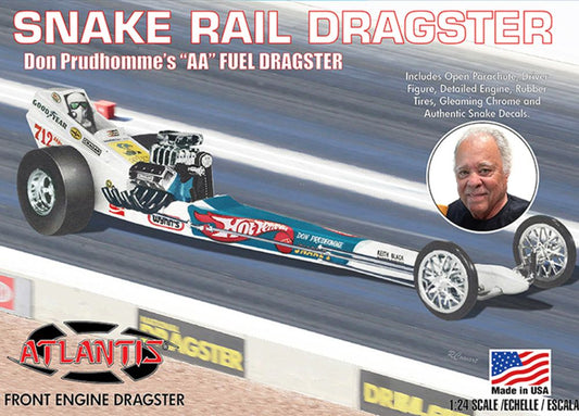 1/24 Don the Snake Prudhomme Front Engine Dragster Plastic Kit