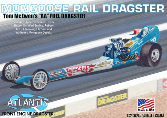 1/24 Tom Mongoose McEwen Front Engine Dragster Plastic Model Kit