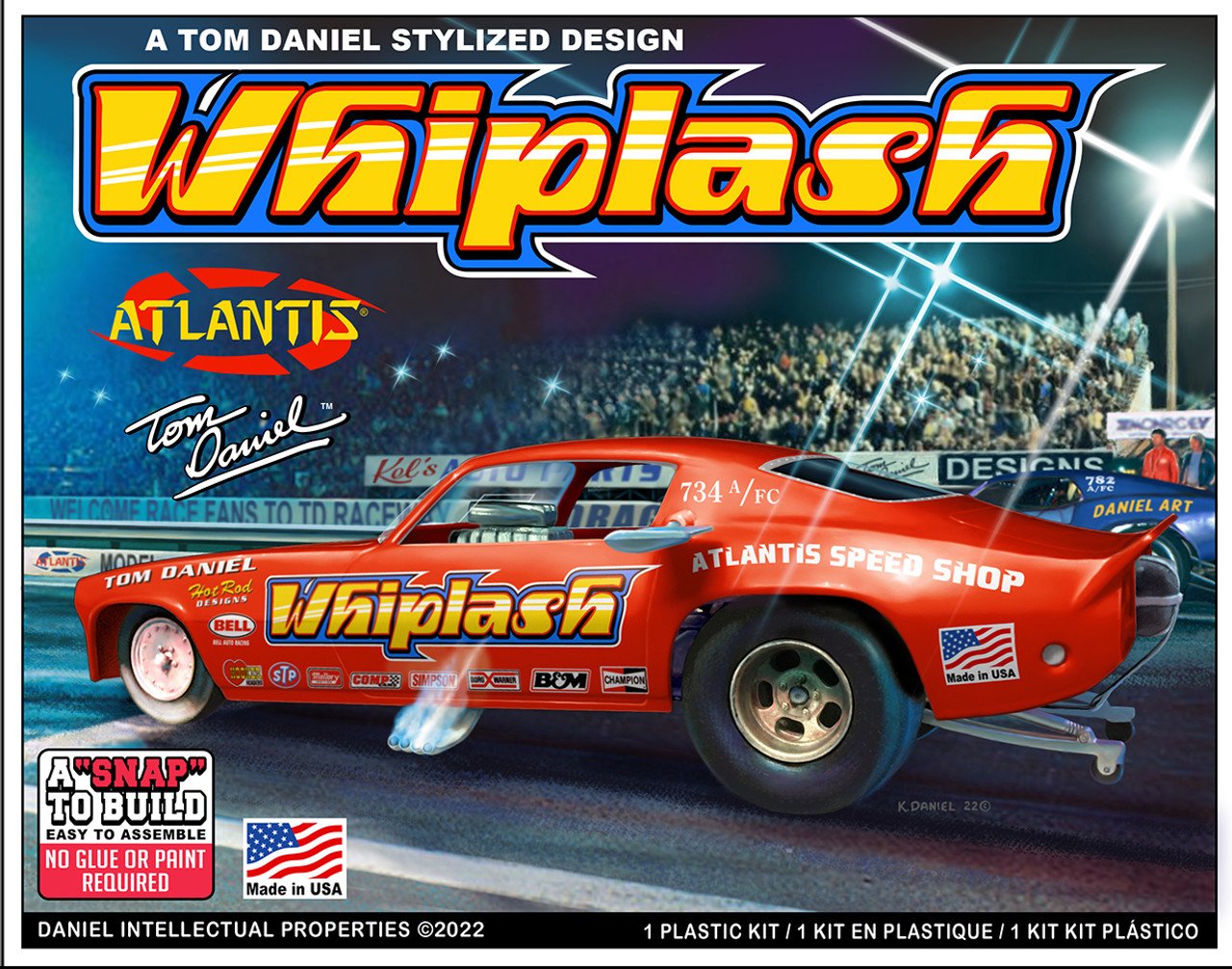 1/32 Snap Tom Daniel Whiplash Camaro Funny Car Plastic Model Kit