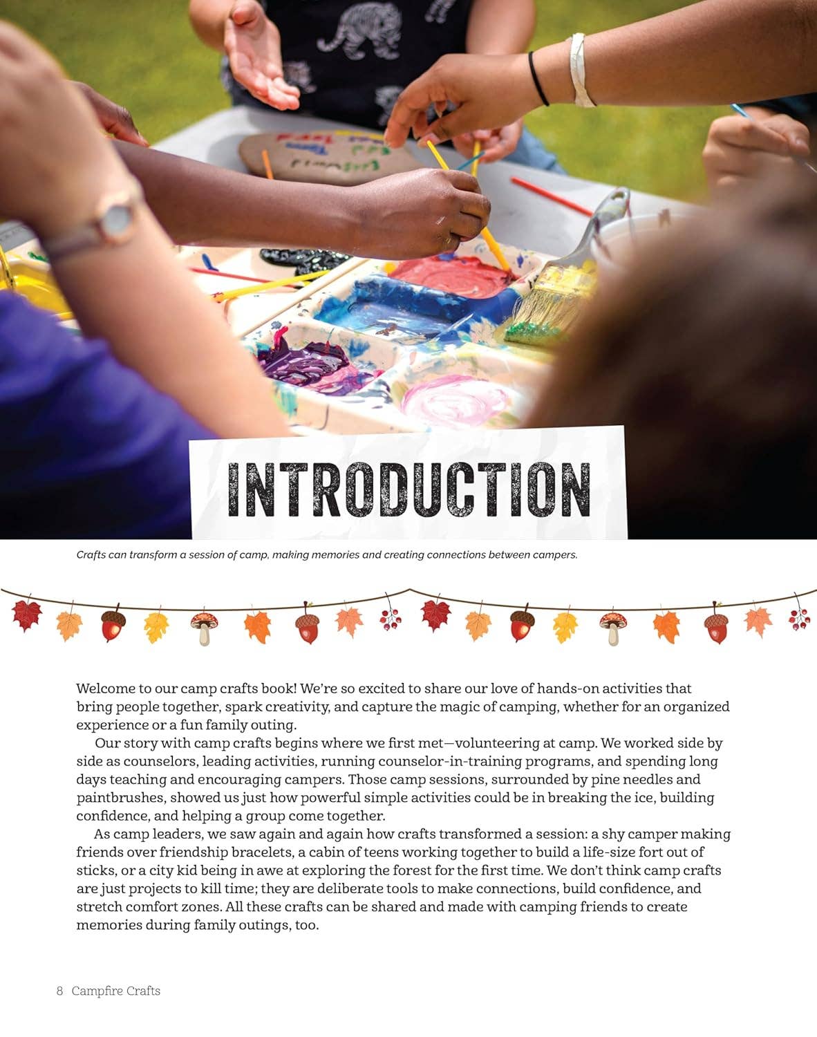 Fox Chapel Publishing - Campfire Crafts - 70+ Screen-Free Outdoor Projects Book