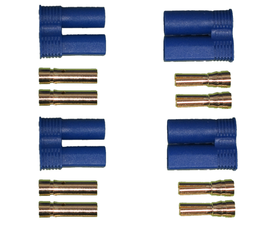 EC5 Connectors 4 Male (for battery)