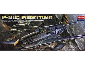 Academy 12441 P-51C Mustang 'Nose Art' 1/72 Scale Plastic Model Kit