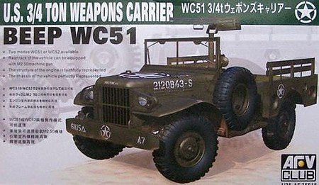 Beep Wc51 3/4ton Carrier 1:35