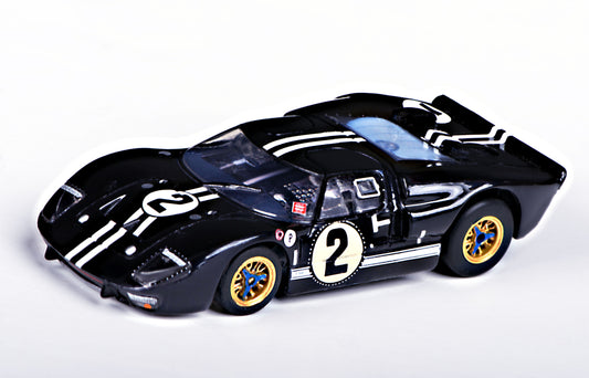 Ford GT40 Mark IIB #2 Sebring, Nightmist Blue, HO Scale Slot Car