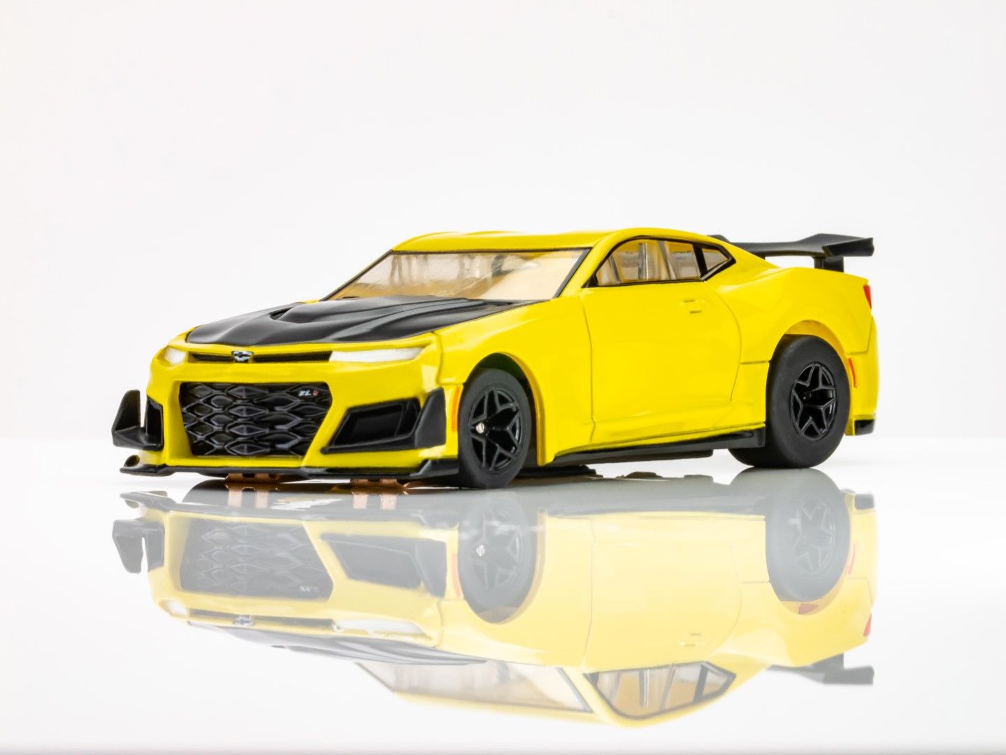 2021 Camaro 1LE Shock Yellow HO Scale Slot Cars