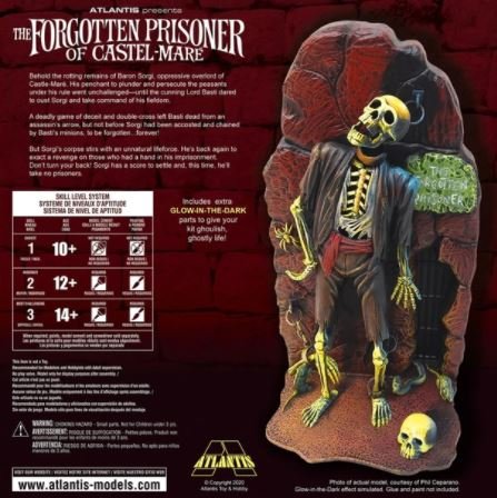 Forgotten Prisoner of Castel Mare Glow 1/8 Plastic Model Kit