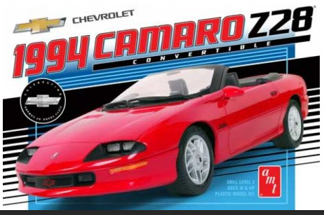 AMT1030 1:25 1994 Chevy Camero Convertible Model