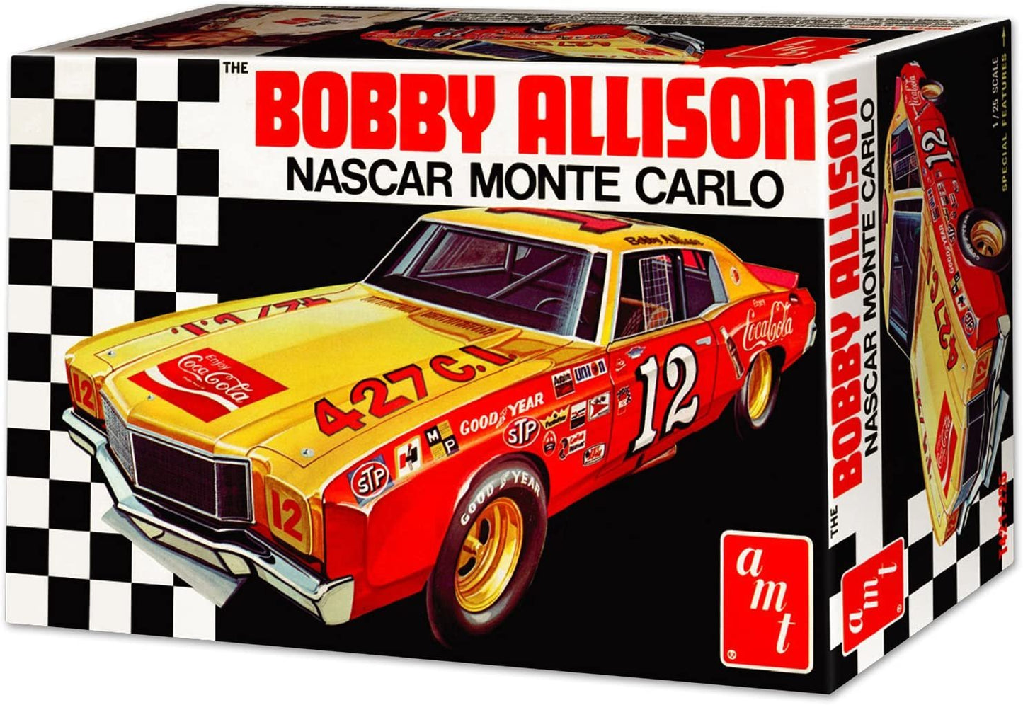 AMT1064/12 1/25 Coca Cola Bobby Allison 1972 Monte Carl