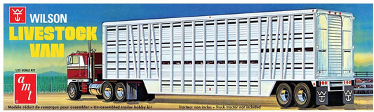 AMT1106/06 1/25 Wilson Livestock Van Trailer