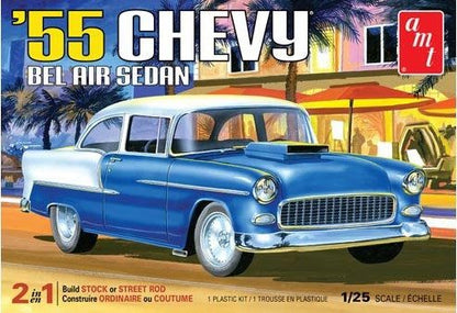 1/25 AMT 1957 Chevy Bel Air Street Machine 1:25 Scale Model Kit