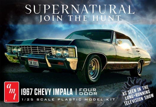 1/25 1967 Impala NightHunter Supernatural