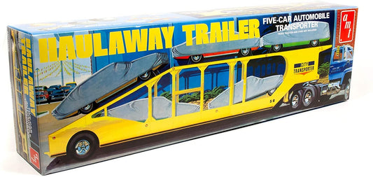 AMT 5-Car Haulaway Trailer 1/25th Scale Model Kit