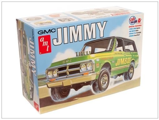 AMT1219  1972 GMC Jimmy 1:25 Scale Model Kit