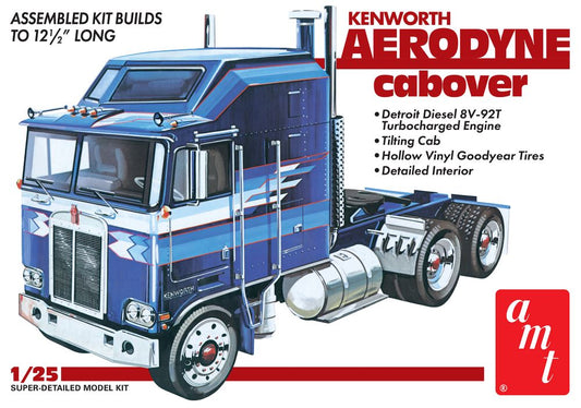 1/25 Kenworth Aerodyne Cabover Tractor Cab