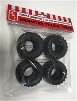 1/25 Monster Truck Tire Parts Pack
