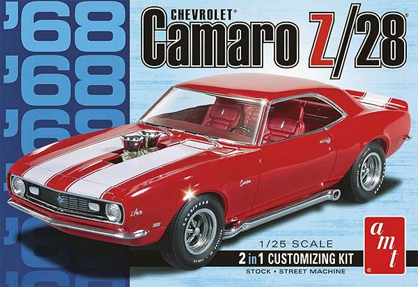 AMT868/12 1/25 '68 Camaro Z/28