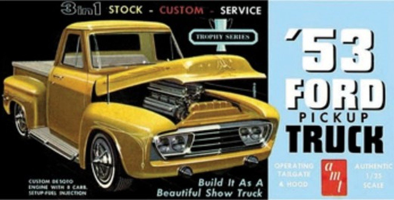 1953 Ford Pickup Truck 1/25 AMT AMT882