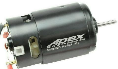 APEX RC PRODUCTS 12T TURN 550 BRUSHED ELECTRIC MOTOR #9740