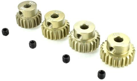 Apex RC Products 48 Pitch 20T 21T 22T 23T Aluminum Pinion Gear Set #9751