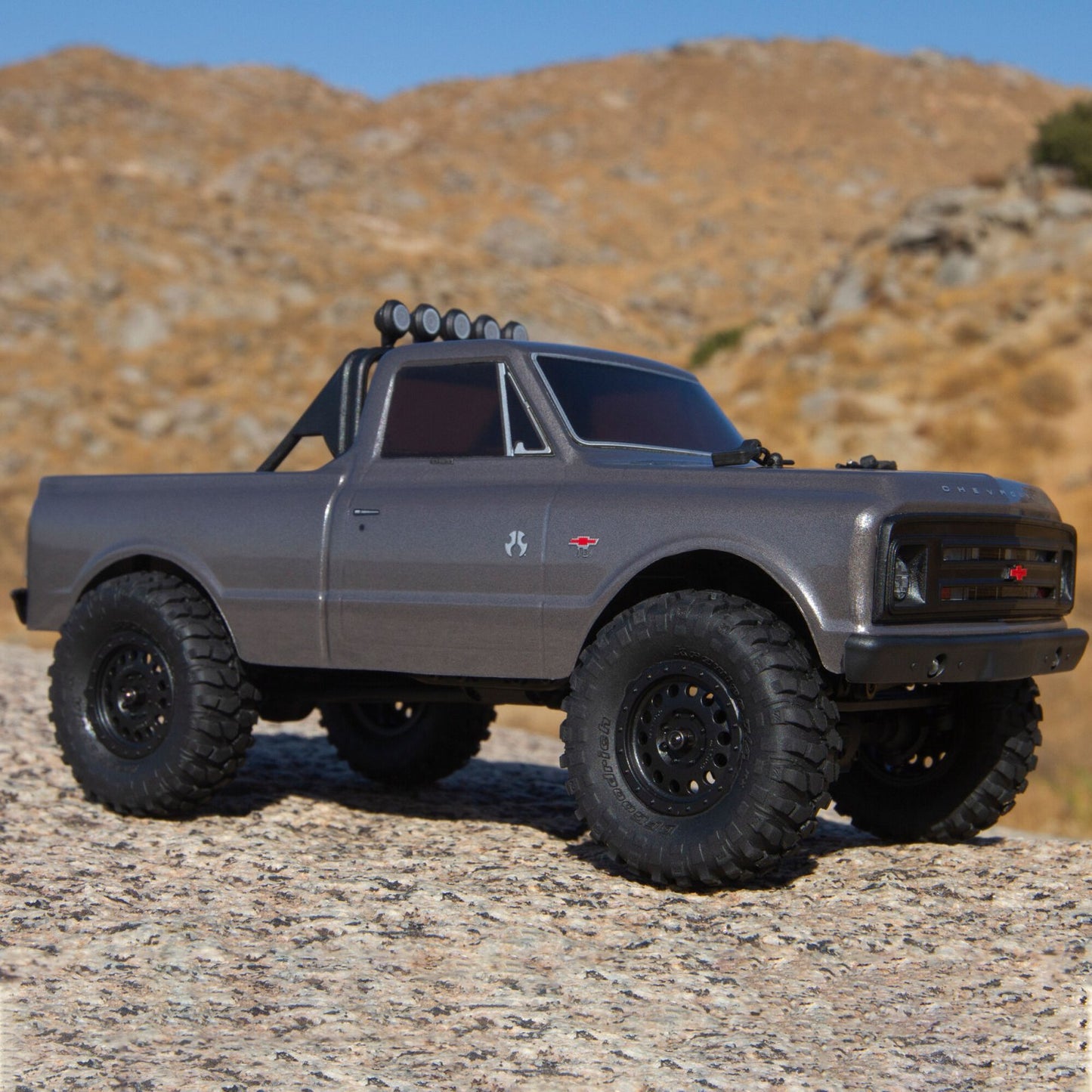 1/24 SCX24 Dodge Power Wagon 4WD Rock Crawler Brushed RTR, Orange