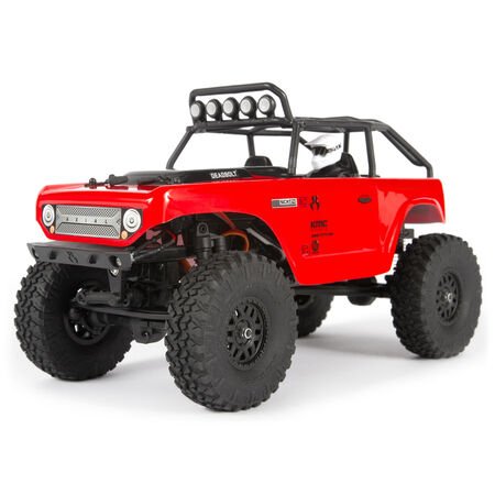 SCX24 Deadbolt 1/24th Scale Elec 4WD - RTR Red