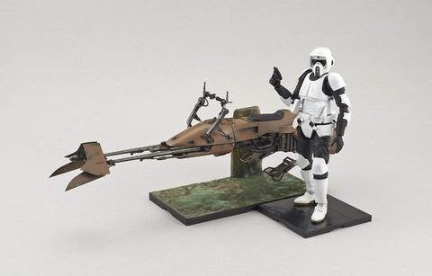 Scout Trooper & Speeder Bike "Star Wars", Bandai Star Wars