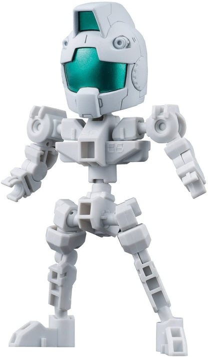 Cross Silhouette Frame (White) "Mobile Suit Gundam", Bandai