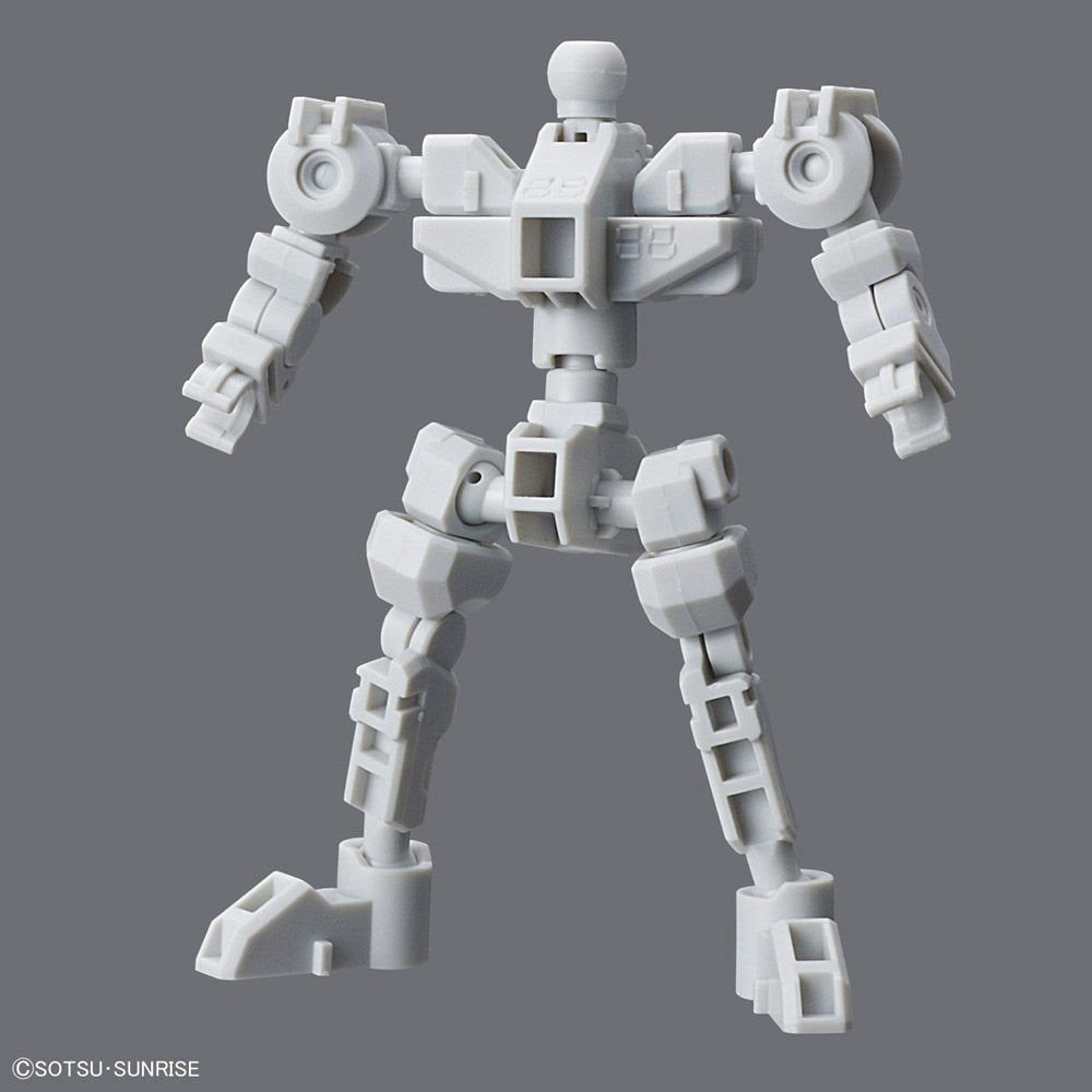 Cross Silhouette Frame (White) "Mobile Suit Gundam", Bandai