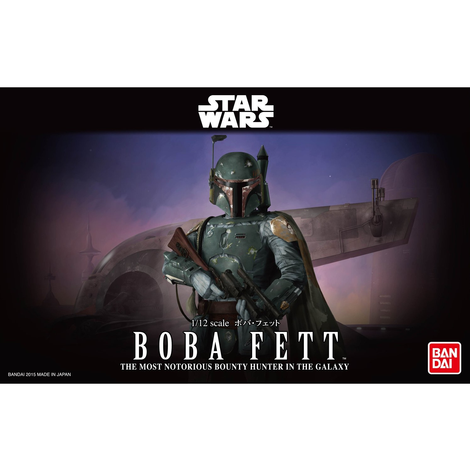 Boba Fett "Star Wars", Bandai Star Wars Character Line 1/12