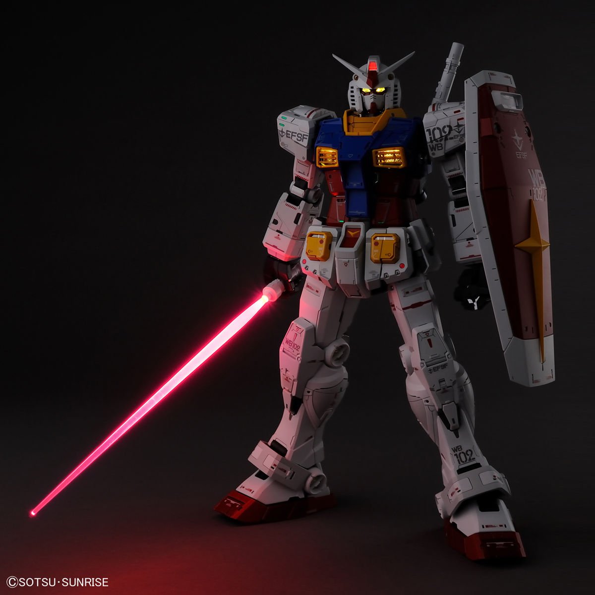 Bandai : RX-78-2 Gundam "Mobile Suit Gundam" PG Unleashed 1/60 BAN2530615