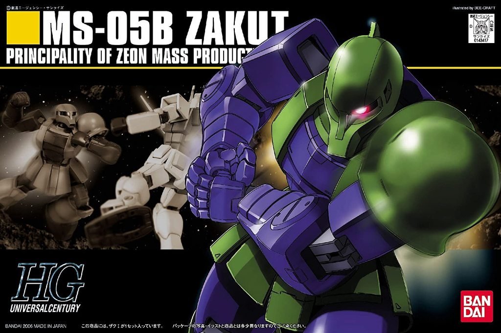 64 Zaku I Mobile Suit HGUC