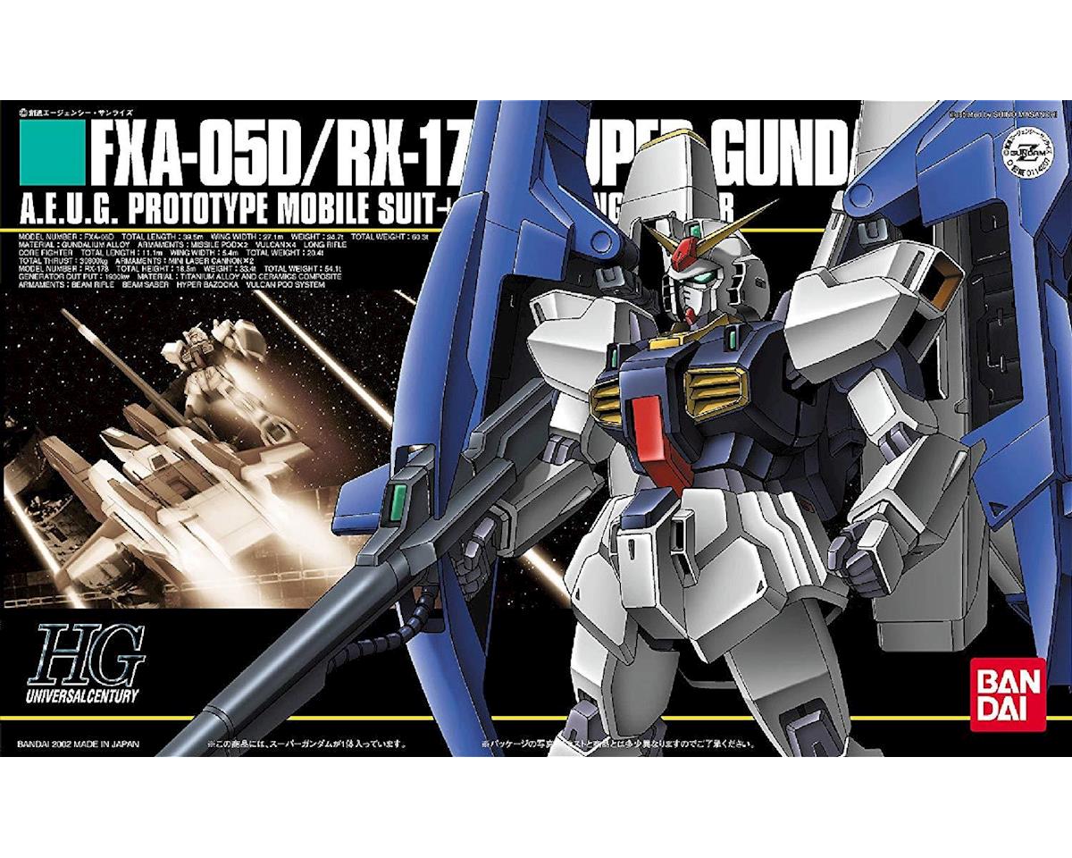 Bandai 1/144 HGUC #35 Super Gundam "Mobile Suit Zeta Gundam" Plastic Model Kit