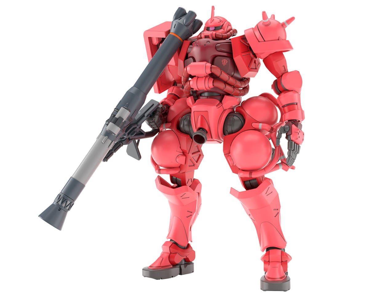 Bandai 1/144 HGGQ Char's Zaku (GQ) "Gundam GQuuuuuuX" Plastic Model Kit