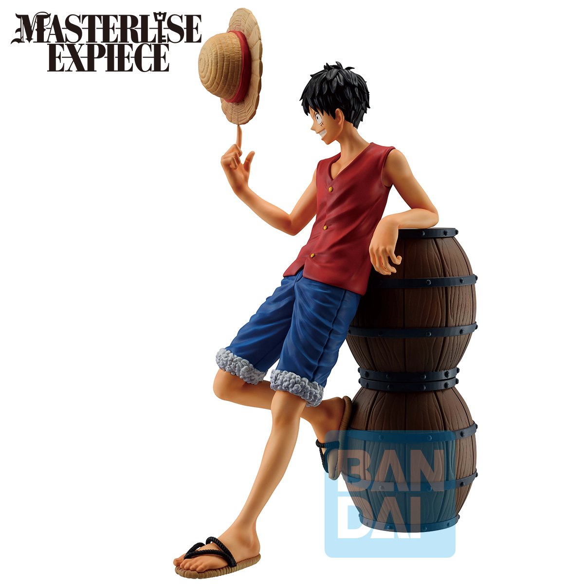 Monkey D. Luffy Gear 1 (Road to King of the Pirates)"One Piece", Bandai Spirits Masterlise Ichibansho Figure