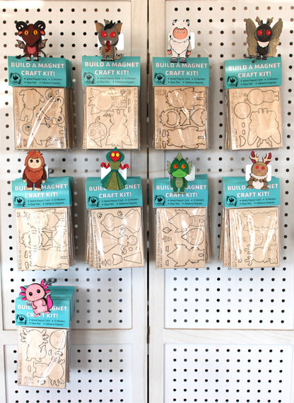 Pheasant & Needham Home Decor & Crafts - DIY Build a River Monster Magnet Kit CRAFT KIT MYTHICAL