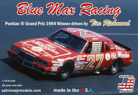 Blue Max Racing:  Pontiac Grand Prix 1984 Winner Driven By Tim Richmond
